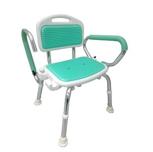 富士康鋁製洗澡椅(扶手可掀)FZK0017