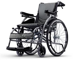 KARMA康揚鋁合金手動輪椅(大輪)舒弧106(KM-1501.3)