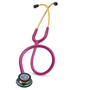 3M Littmann 一般型第三代聽診器-冰莓紅/炫彩聽頭5806