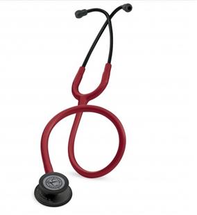 3M Littmann 一般型第三代聽診器-蜜棗紅/隱士黑聽頭5868