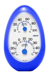 CRECER溫度計/濕度計CR-133(藍色)