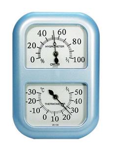 CRECER溫度計/濕度計CR-135(藍色)