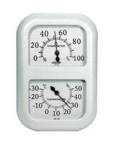 CRECER溫度計/濕度計CR-135(白色)