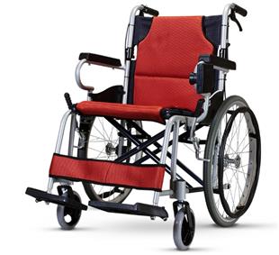 KARMA康揚鋁合金手動輪椅(中輪)KM-2500L