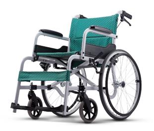 KARMA康揚鋁合金手動輪椅飛揚100(大輪)(固定扶手)SM-100.5