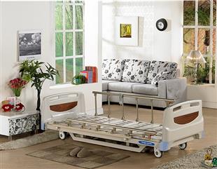 耀宏交流電力可調整式電動病床-超低型(附輪)(三馬達)YH315