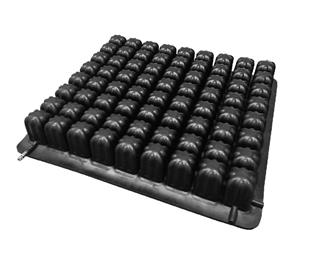 宜康橡膠氣囊坐墊-氣墊座-輪椅坐墊(高度7公分)YKD018B